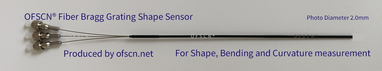OFSCN Fiber Bragg Grating Shape Sensor - Curvature Sensor photo OFSCN MX 64 FC 01